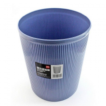 得力9581圆形清洁桶 垃圾桶(深蓝)(只)