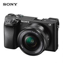 索尼（SONY）ILCE-6300L APS-C单镜头微单相机/照相机黑色【标准套机】16-50