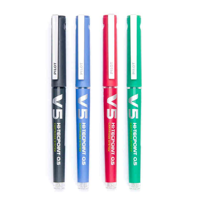 百乐 BXC-V5 中性笔 0.5mm12支/盒 (单位:盒) 黑