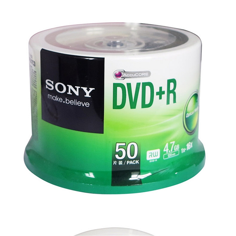 索尼 DVD+R 光盘 50片 16X