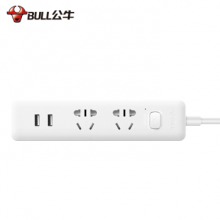 公牛（BULL）GNV-UUA122 1.5M 公牛USB插座接线板智能插排转换器