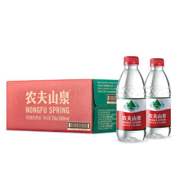 农夫山泉矿泉水380ml