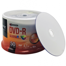 索尼DVD刻录盘DVD-R（50片）