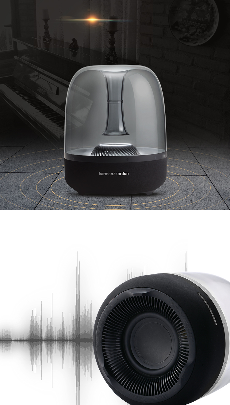 哈曼卡顿(harman kardon) aura studio2 音乐琉璃2代二代360度立体声