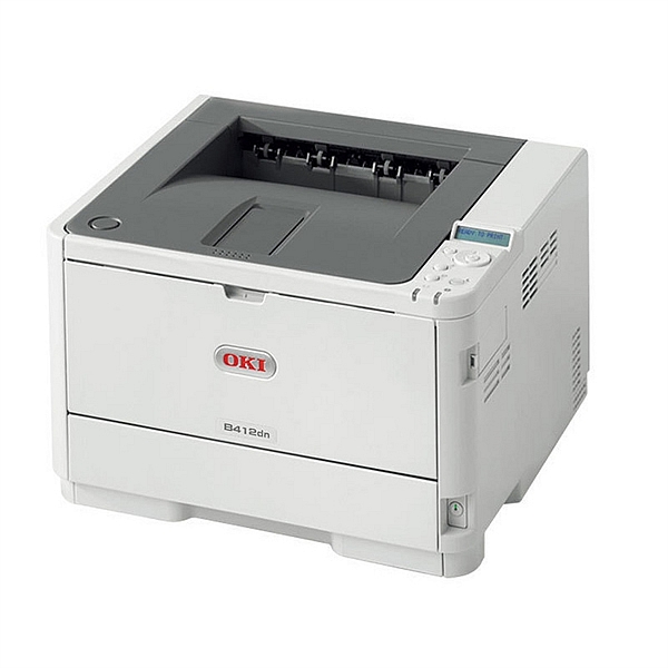 oki/b412dn黑白激光打印机