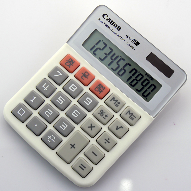 佳能计算器ls-100h