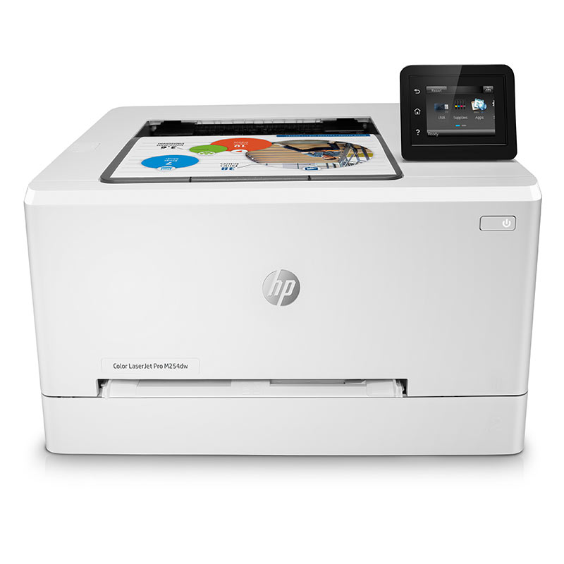 惠普(hp)colour laserjet prom254dw彩色激光打印機(m252dw升