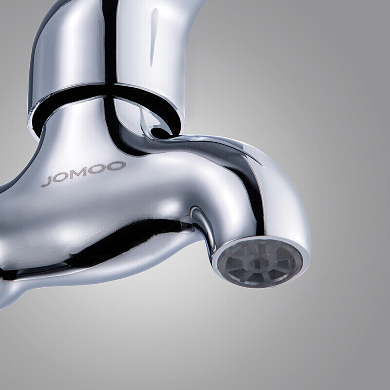 九牧(jomoo)快开水池龙头 精铜普通单冷自来水卫浴通用水龙头 7101